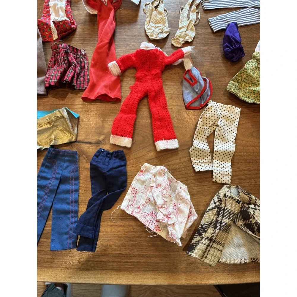 Vintage Barbie & Clone Clothes Outfits Lot 50's 60's 70s